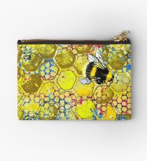 Bumble and Honey Zipper Pouch