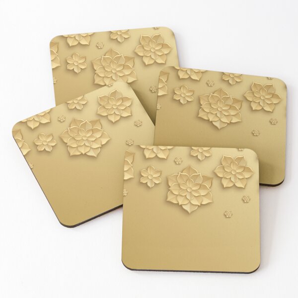 Item preview, Gold Flowers designed and sold by Divine Ease.
