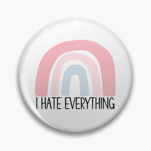 Item preview, I Hate Everything Rainbow - Artsy Boho designed and sold by KGoPrintables.