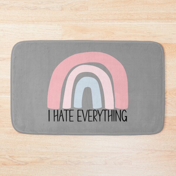 Item preview, I Hate Everything Rainbow - Artsy Boho designed and sold by KGoPrintables.