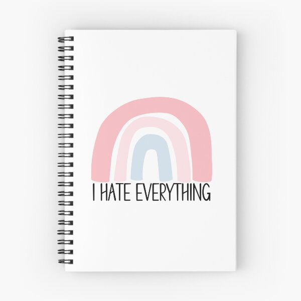 Item preview, I Hate Everything Rainbow - Artsy Boho designed and sold by KGoPrintables.
