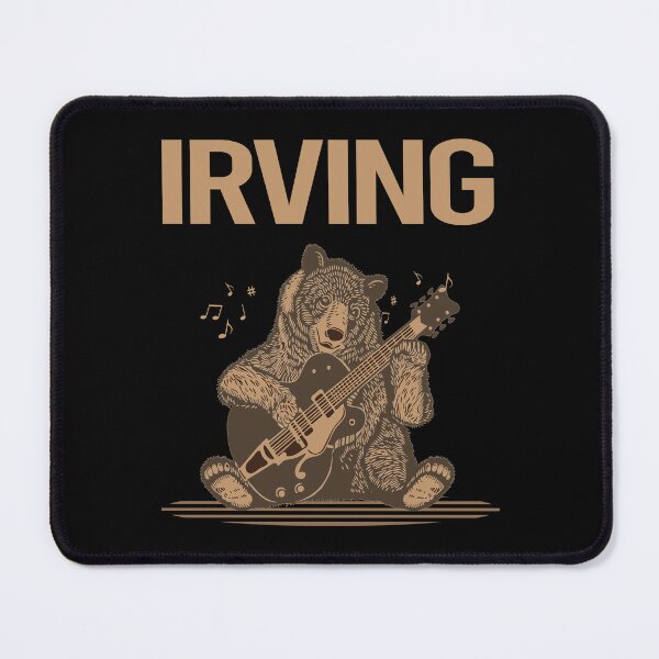 Item preview, Bear With Guitar Irving designed and sold by hurseslossb.