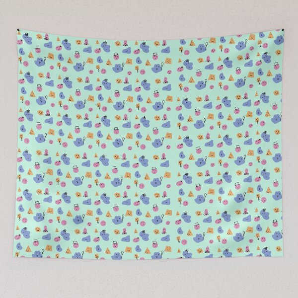 Item preview, Blob with faces pattern designed and sold by Amy-elise.
