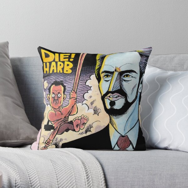 DIE! HARB Throw Pillow