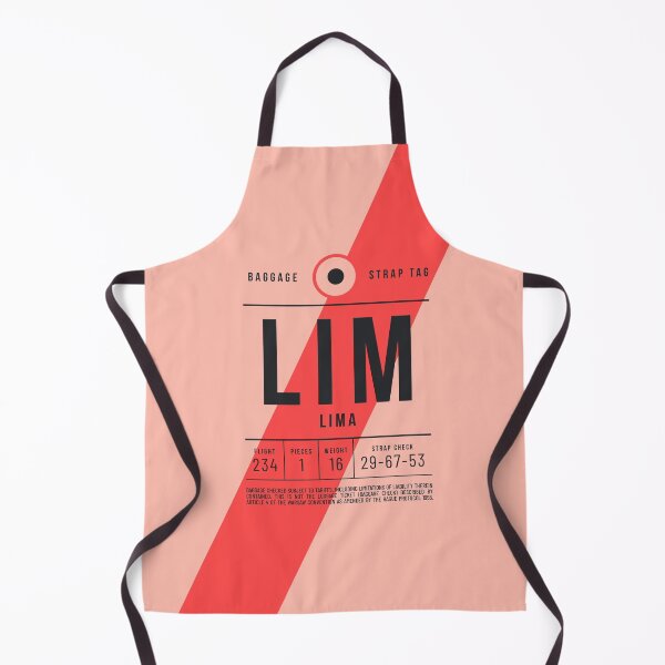Item preview, Luggage Tag E - LIM Lima Peru designed and sold by VoodooCircus.