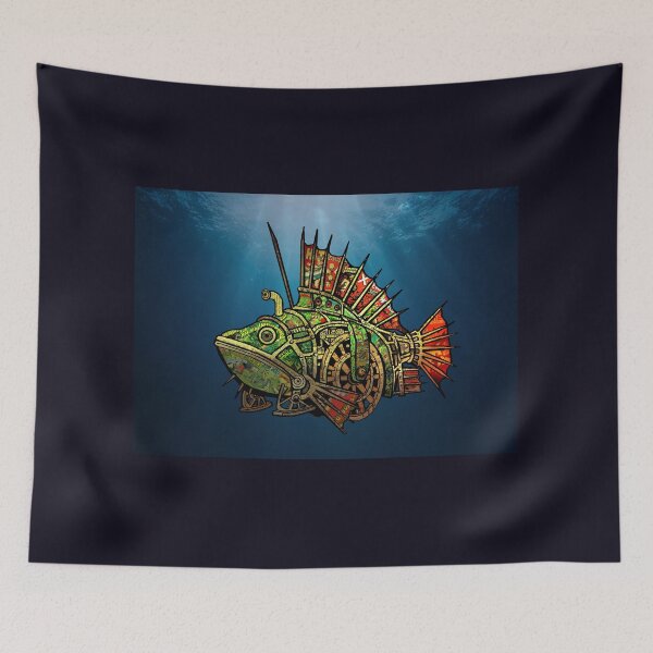 Item preview, Steampunk Fish #2 designed and sold by BLZBob.