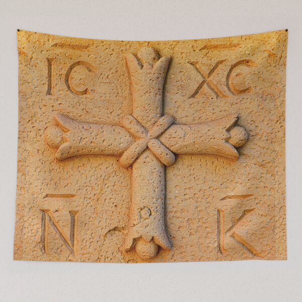 Item preview, IC XC NI KA Meaning Jesus Christ Conquers ICXC NIKA Cross designed and sold by Schka.
