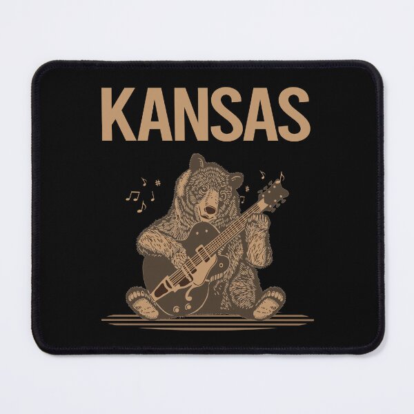 Item preview, Bear With Guitar Kansas designed and sold by hurseslossb.