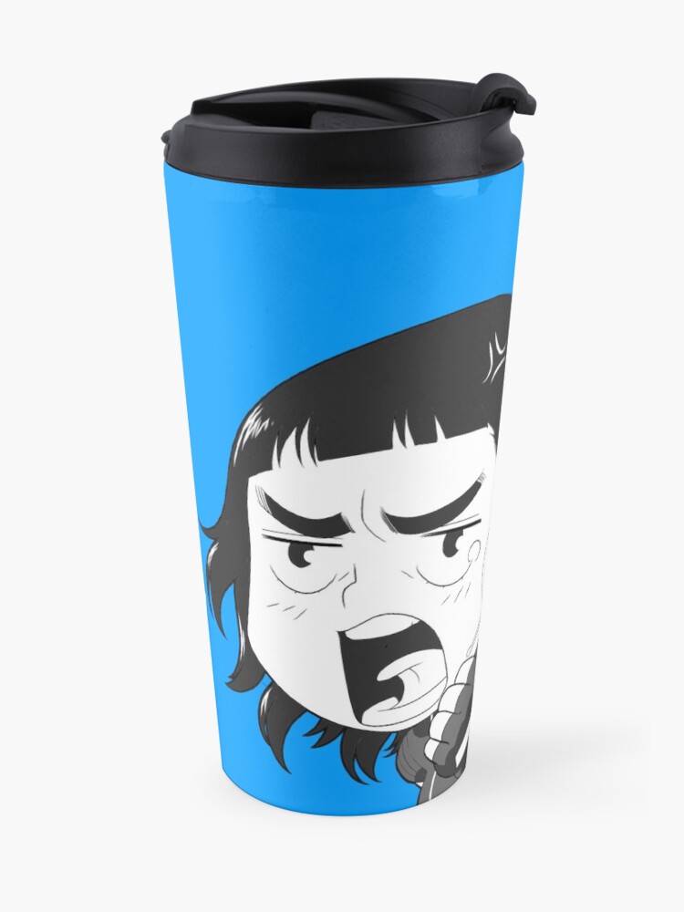Mug isotherme ''8-OPTIONS.COM - EN - MY MUG - BLUE - 10$ for the Authors' : autre vue