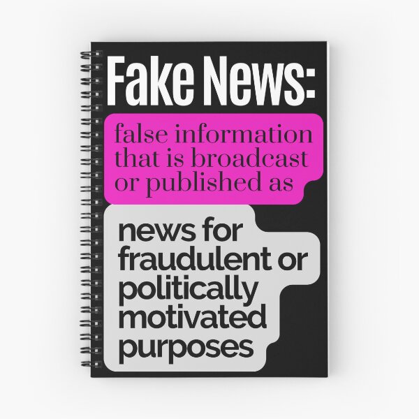 Item preview, ¿Qué son las noticias falsas? designed and sold by ShakingTrees.