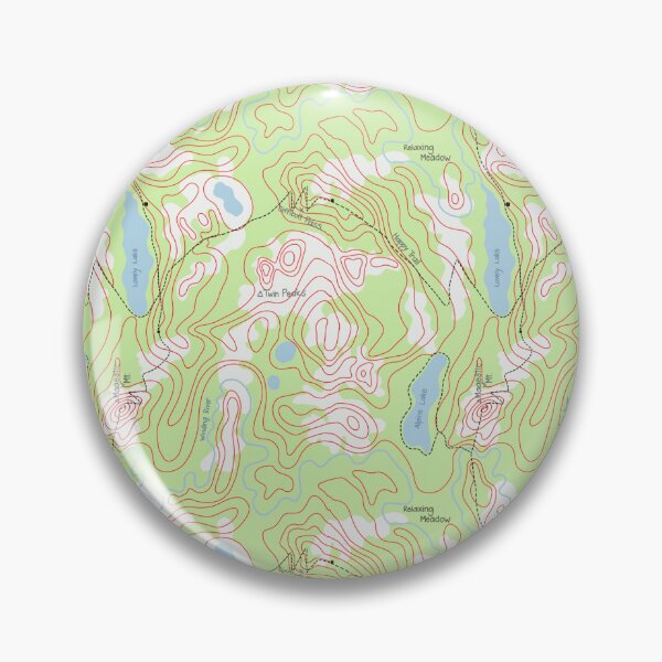 Item preview, Topo Map Repeating Pattern designed and sold by Remy-and-Clyde.