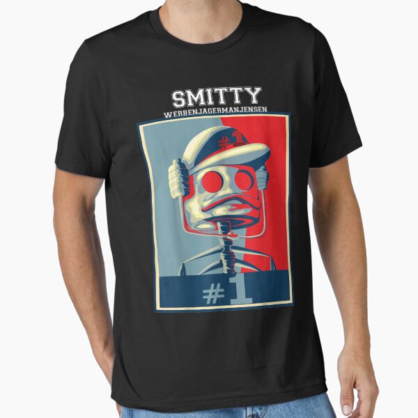 Vista previa del artículo con la obra «Smitty Werbenjagermanjensen», diseñado y vendido por SamPrincae.
