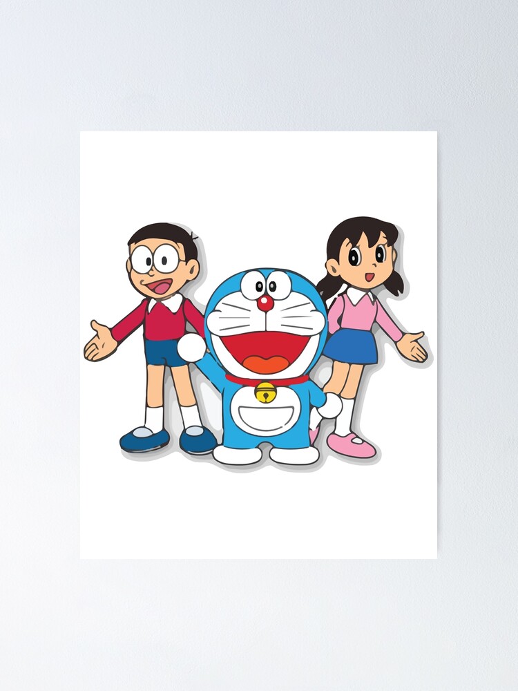 Doremon Poster For Sale By Inpersonas Redbubble