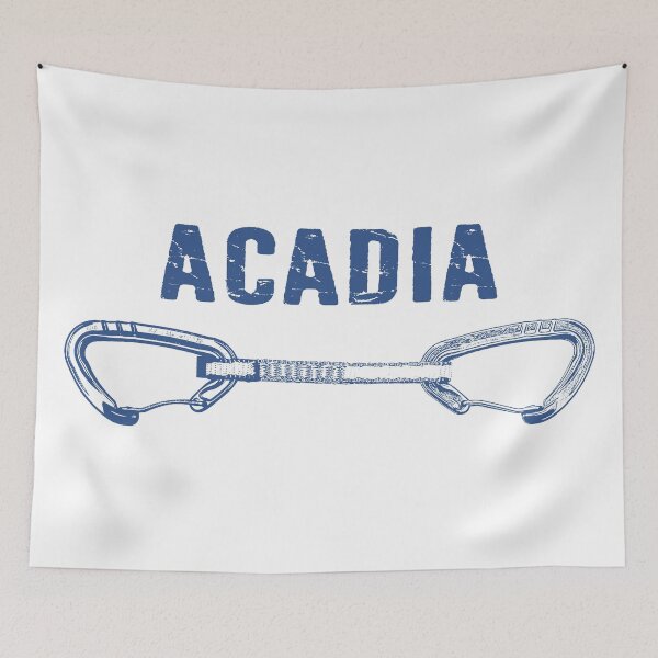Item preview, Acadia National Park Climbing Quickdraw designed and sold by Esskay Designs.