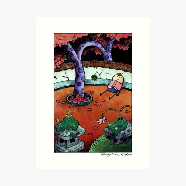 Raymondo is Just Resting His Eyes Art Print