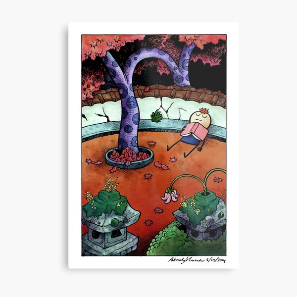 Raymondo is Just Resting His Eyes Metal Print