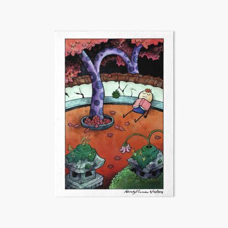 Raymondo is Just Resting His Eyes Art Board Print