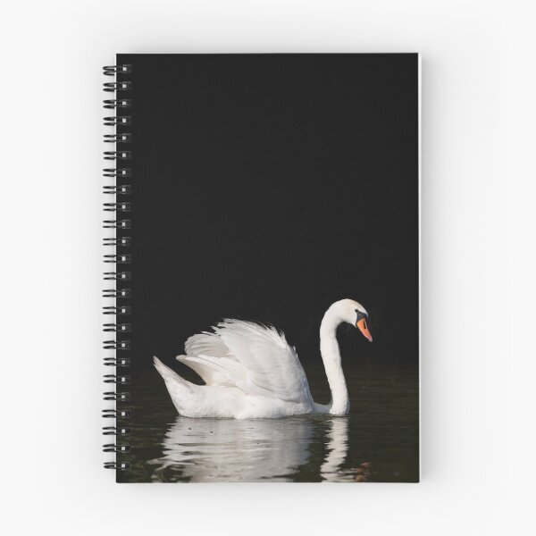 Item preview, White mute swan portrait designed and sold by Arletta Cwalina.