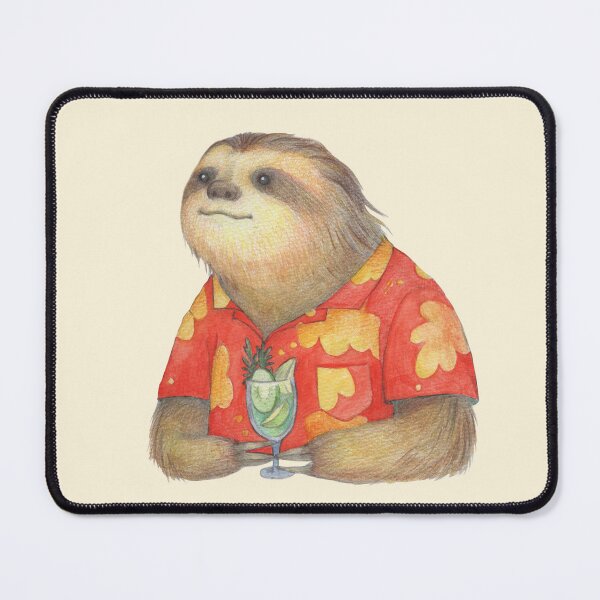 Item preview, Sloth and Caipirinha designed and sold by hahaha-creative.