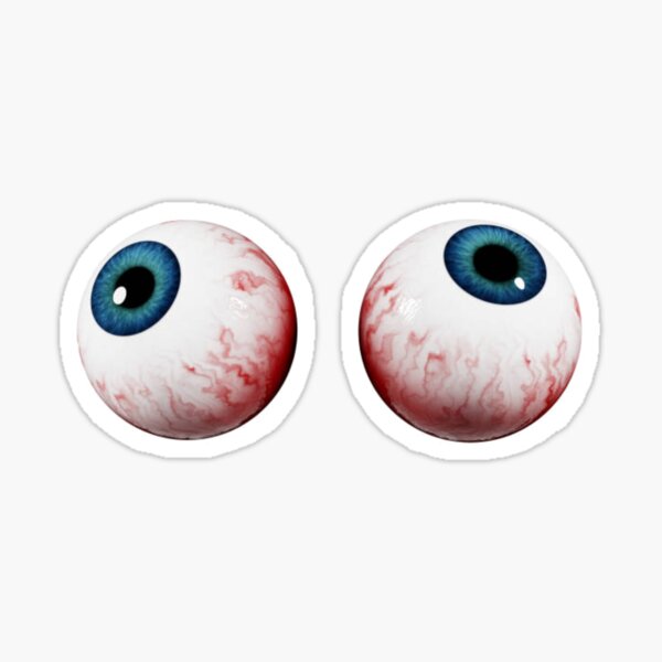 Eyeballs Sticker for Sale by BlooMoo