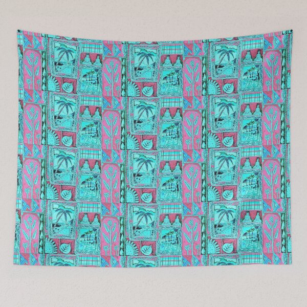 Item preview, Ceylon pink and blue designed and sold by Nickdavisinghe.