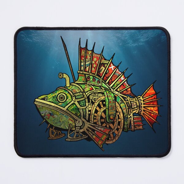 Item preview, Steampunk Fish #2 designed and sold by BLZBob.