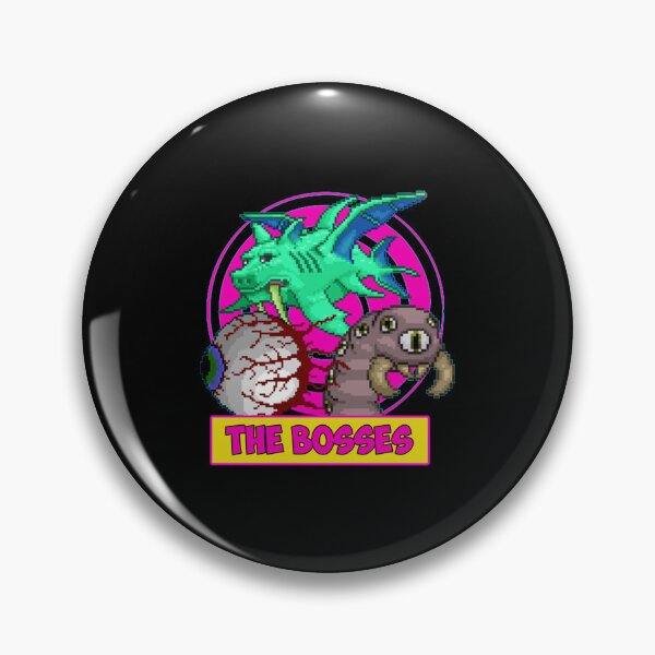 Item preview, Terraria Game - The Bosses   designed and sold by KOAandKINDs.