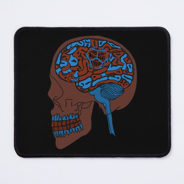 Item preview, Dodecahedron Red&Blue Brain Damage designed and sold by createVisions.