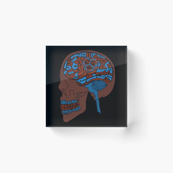 Item preview, Dodecahedron Red&Blue Brain Damage designed and sold by createVisions.