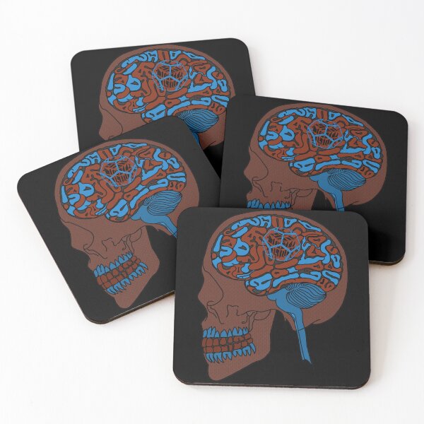 Item preview, Dodecahedron Red&Blue Brain Damage designed and sold by createVisions.