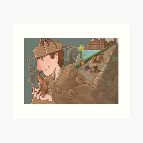 Item preview, Sherlock Holmes designed and sold by Ciajka.