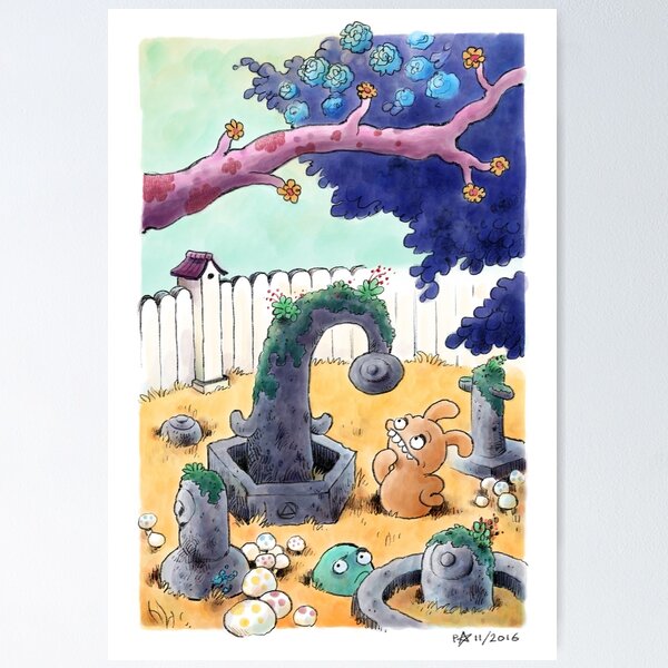 Tobias and Jube and Eyes Poster