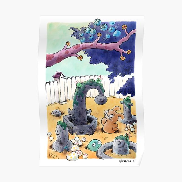Tobias and Jube and Eyes Poster