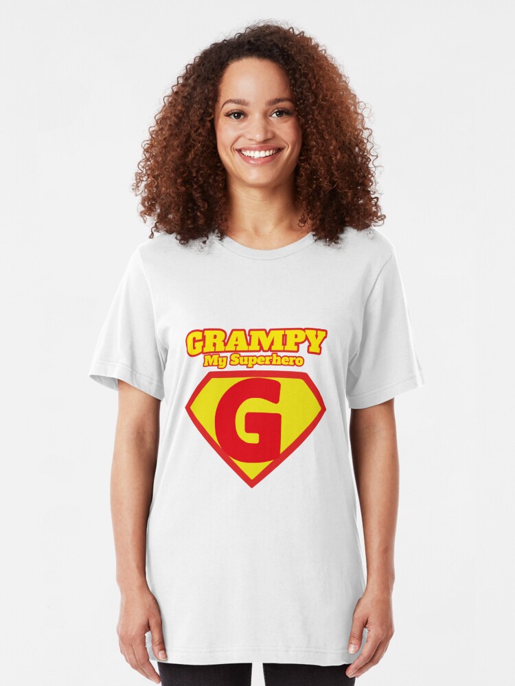 superhero grandpa shirt