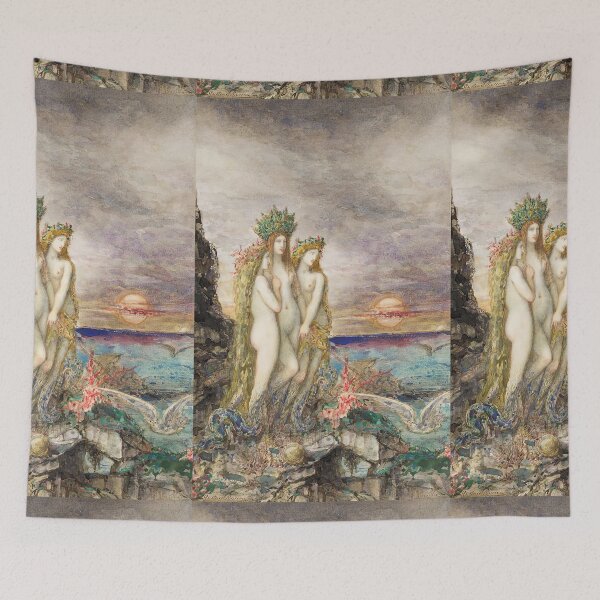 Item preview, The Sirens (1882) Gustave Moreau  Mythology designed and sold by TeeARTHY.