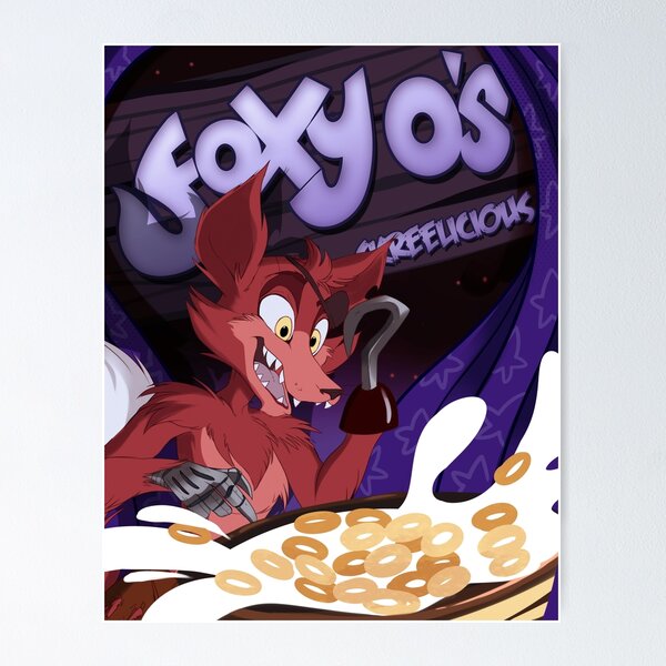 Foxy Jumpscare Poster for Sale by zelkkova