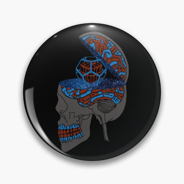 Item preview, Splitting Brain Damage Red&Blue designed and sold by createVisions.