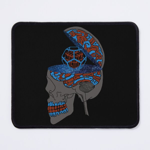 Item preview, Splitting Brain Damage Red&Blue designed and sold by createVisions.
