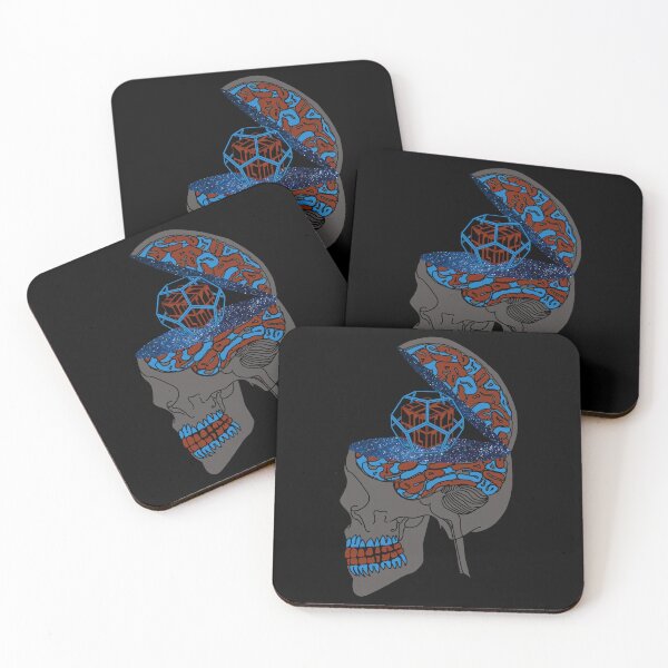Item preview, Splitting Brain Damage Red&Blue designed and sold by createVisions.