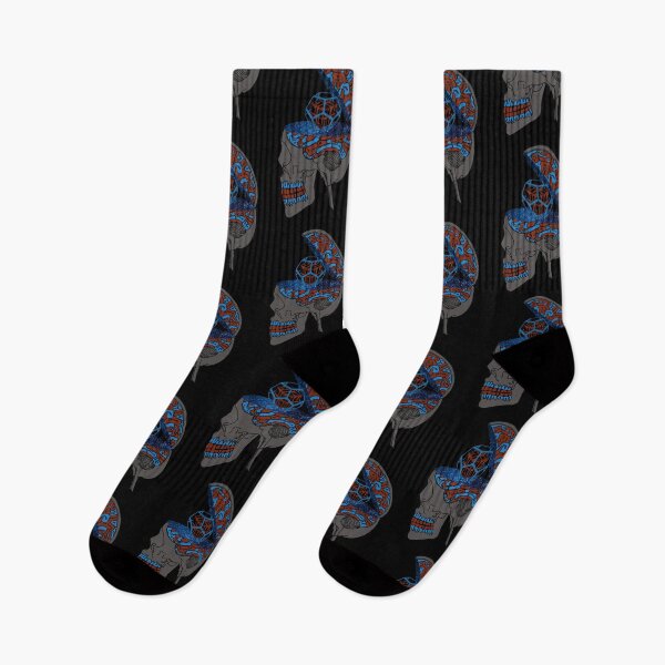 Item preview, Splitting Brain Damage Red&Blue designed and sold by createVisions.