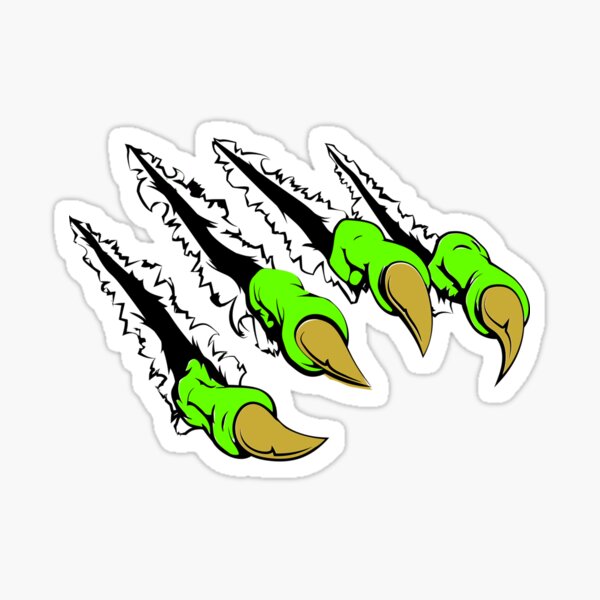 Monster Claw Scratch Stickers for Sale, Free US Shipping