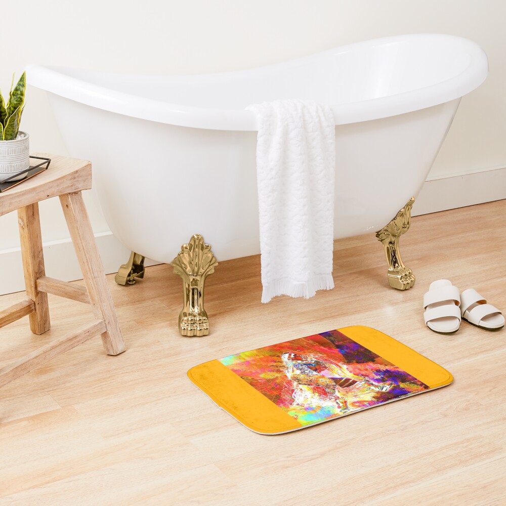 Item preview, Bath Mat designed and sold by robjoeball.