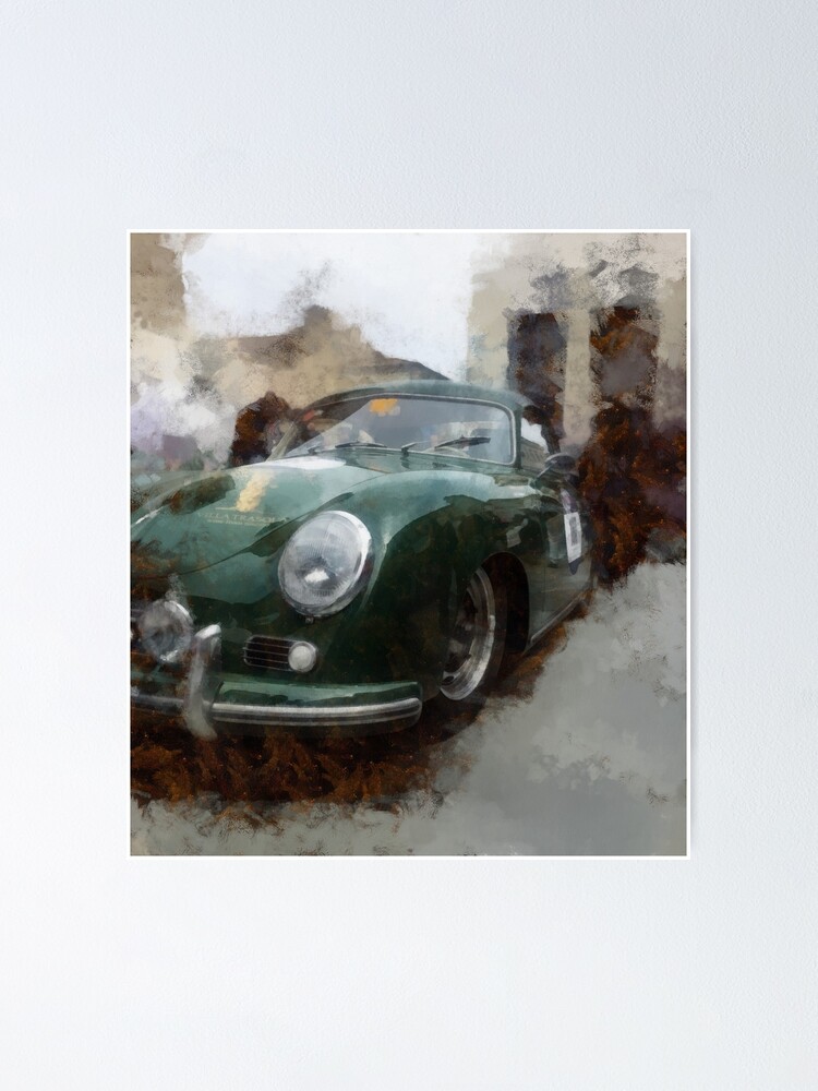 Alternate view of Porsche 356 Poster