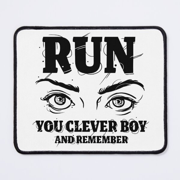 Item preview, Run You Clever Boy designed and sold by Motivburg.