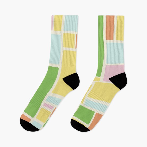 Item preview, Modulus Minimalist Geometric Retro Modern Pattern in Spring Pastel Tones designed and sold by kierkegaard.