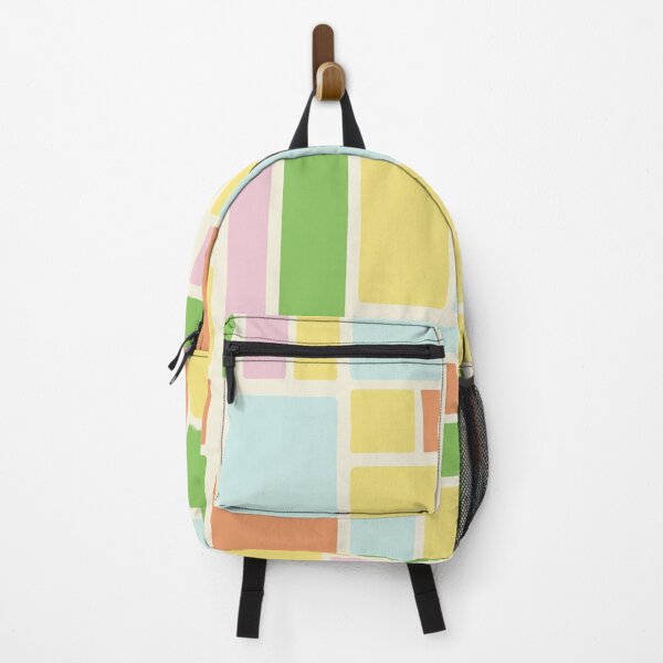 Item preview, Modulus Minimalist Geometric Retro Modern Pattern in Spring Pastel Tones designed and sold by kierkegaard.