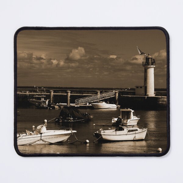 Item preview, View on Phare de la Flotte in sepia designed and sold by FotoMahieu.