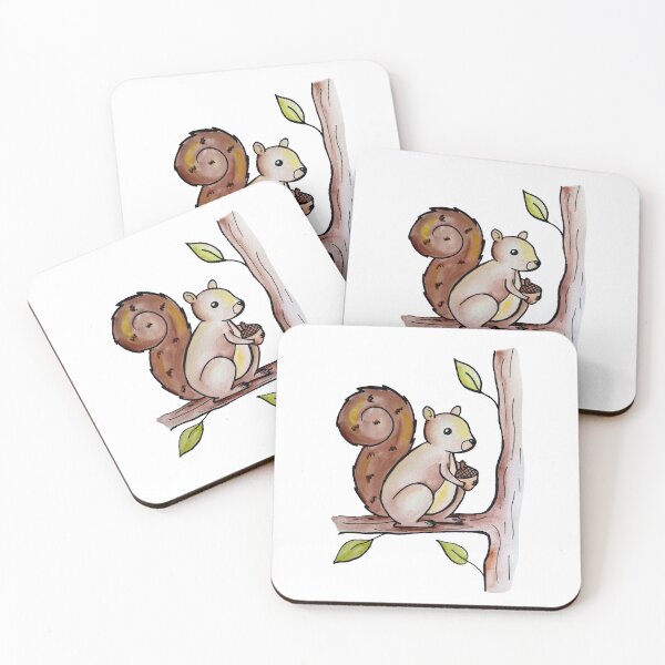 Item preview, Squirrel Watercolor designed and sold by kmstudio.