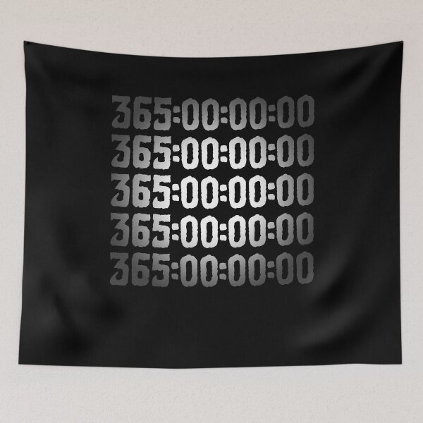 Item preview, Unus Annus 365 Days Time Clock designed and sold by cichonb.