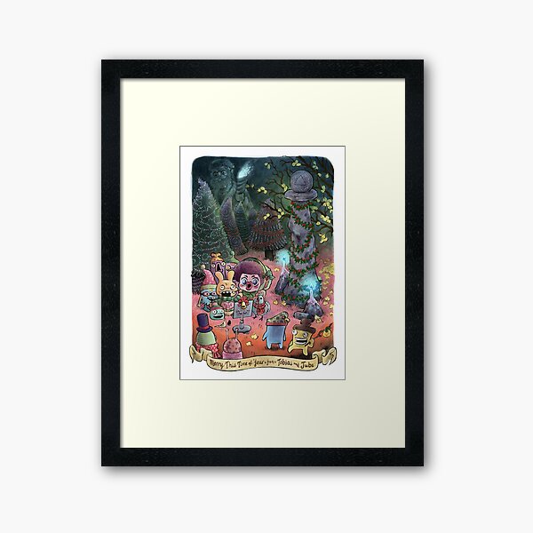Merry This Time of Year (from Tobias and Jube) Framed Art Print